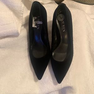 Ralph Lauren Velvet Heels